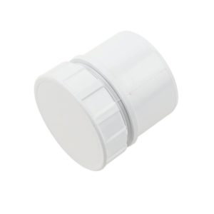 SOLVENT WELD ACCESS PLUG WHITE 32MM