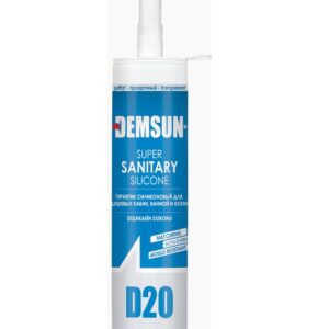 D20 Sanitary Silicone - 310ml - Transparent / clear
