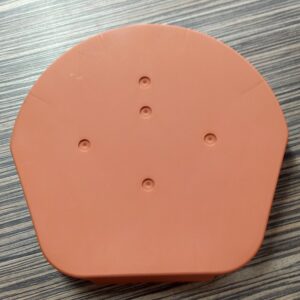 Dry Verge Systems Universal Rounded  Ridge Cap Terracotta