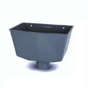 DOWNPIPE HOPPER 68MM ANTHRACITE GREY