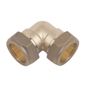 Brass Compression Elbow 15mm