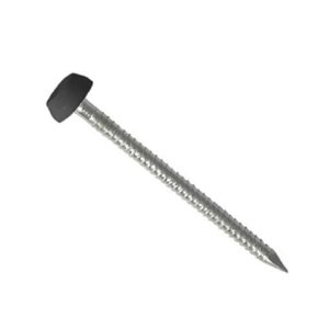 Fascia and Soffit Black Polytop Stainless Steel Fixing Pins - Length 30mm x Box of 250