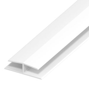 Soffit Board H Section Joint 5mt White