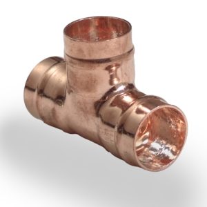 Copper 15mm Solder Ring Equal Tee